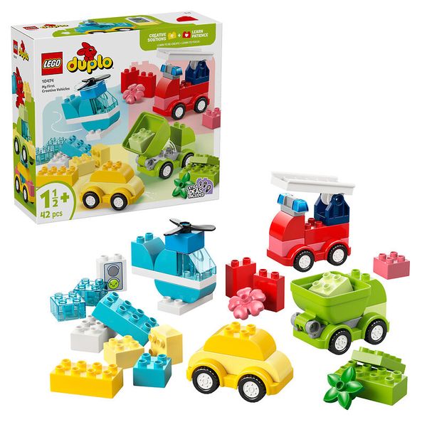 10474 LEGO® DUPLO® Kreative Fahrzeuge V29, 42-teiliges Set