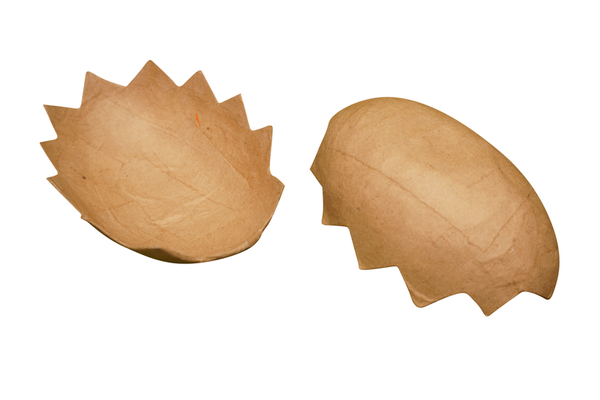 Eierhälften aus Karton, 4er-Set Eierhälften aus Karton, 4er-Set