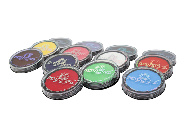 EULENSPIEGEL Profi-Aqua Schminke Set, 12tlg.  EULENSPIEGEL Profi-Aqua Schminke Set, 12tlg.