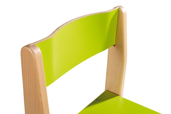 Krippen-/Kindergartenstuhl, Sitzhöhe 18 - 35 cm, versch. Farben, 1 St.