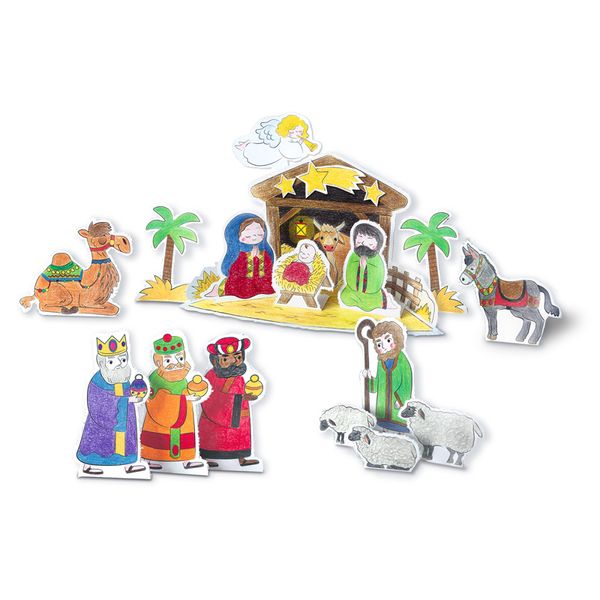 Blanko Prickelvorlagen Weihnachtskrippe Blanko Prickelvorlagen Weihnachtskrippe