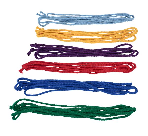 Bunte Springseile, 6 Stück Bunte Springseile, 6 Stück