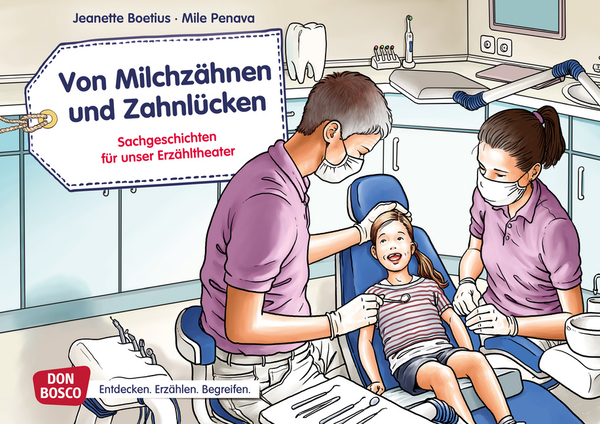 Kamishibai Bildkartenset - Von Milchzähnen und Zahnlücken Kamishibai Bildkartenset - Von Milchzähnen und Zahnlücken