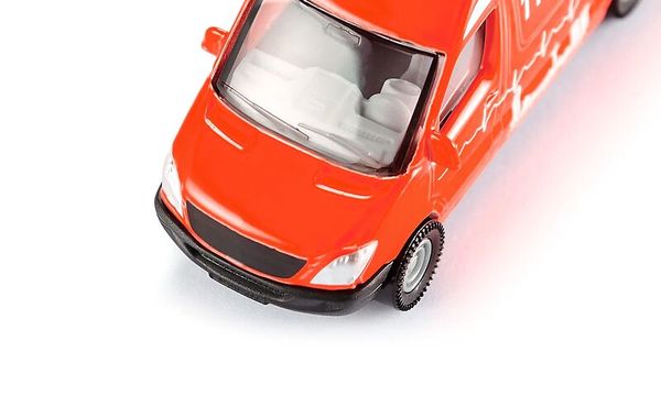 auto, van, rot, spielzeug, modell