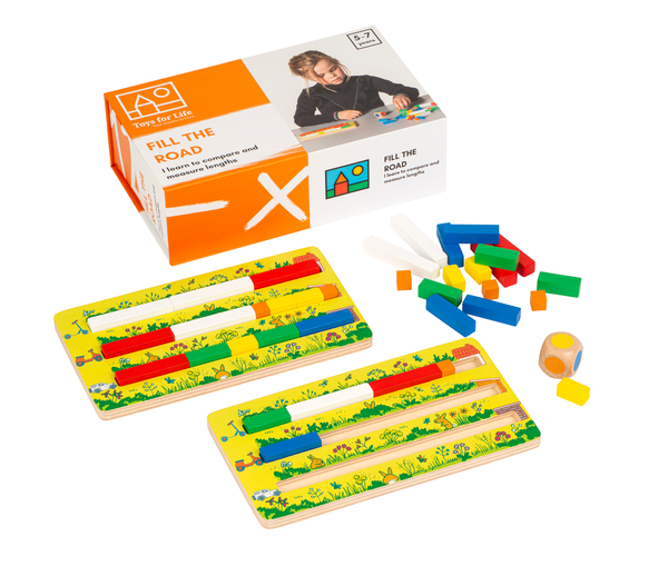 TOYS FOR LIFE fill the road - Straße füllen, ab 3 Jahre TOYS FOR LIFE fill the road - Straße füllen, ab 3 Jahre