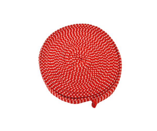 Strickschlauch, rotgrau, L: 10m,  Ø 3cm Strickschlauch, rotgrau, L: 10m,  Ø 3cm