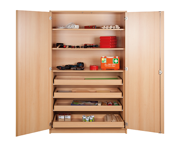 Kinderwerkzeug, Junior-Set, Holzkasten, Aufbewahrung, Spielzeug