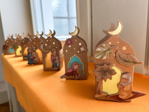 Zuckerfest Tischlichter zum Selbstgestalten – 8 Stück