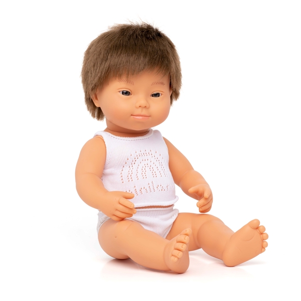 Puppe Junge mit Downsyndrom - 38 cm Puppe Junge mit Downsyndrom - 38 cm