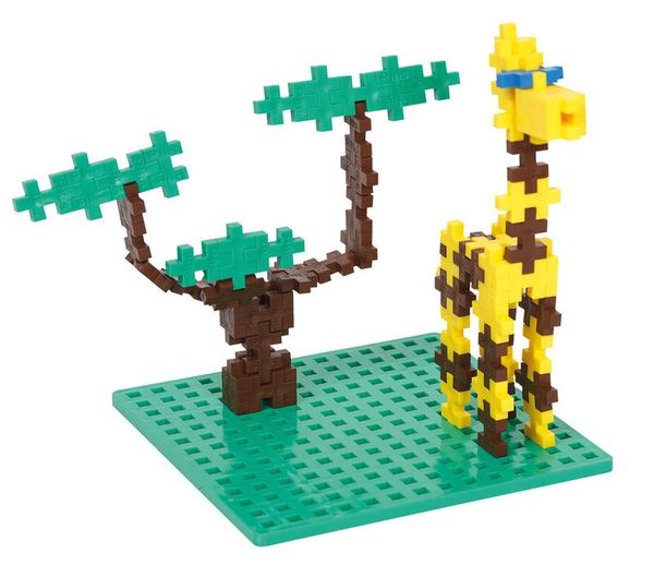LEGO, Blockbau, Giraffe, Baum, Basisplatte