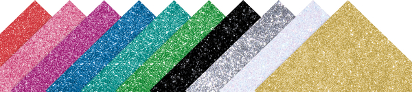 FOLIA Moosgummi Glitter, 20 x 29 cm