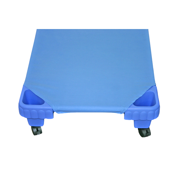 rollbarer Wagen, blaues Podest, kinderwagen, Plastikplattform, Räder