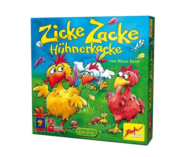Huhn, Hühnerkacke, Brettspiel, Kinder Spiel, Zicke Zacke