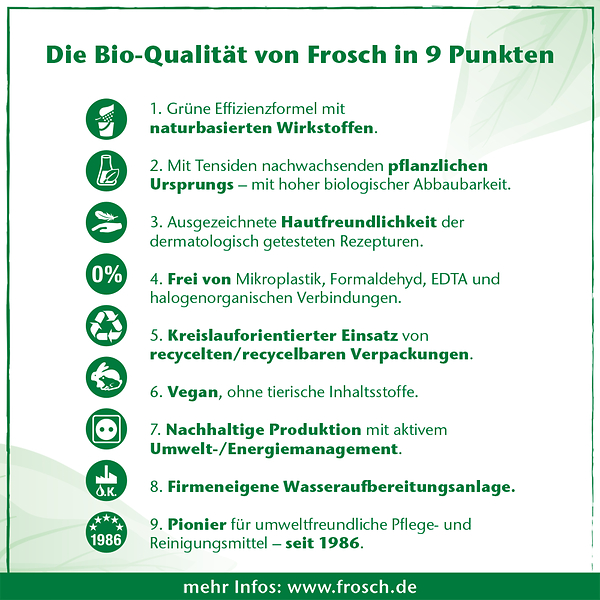 FROSCH Küchen Hygiene-Reiniger, 300 ml