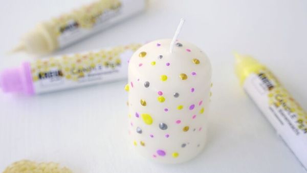 KREUL Candle Pen 6er Set, Bee Happy KREUL Candle Pen 6er Set, Bee Happy