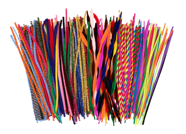 Pfeifenreiniger 30 cm - Set gemischt mit 250 Stück