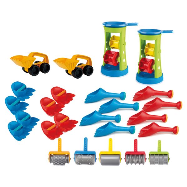 KiTa Sandset Glückliche Baumeister, 107 teilig, 5 Jahre Garantie KiTa Sandset Glückliche Baumeister, 107 teilig, 5 Jahre Garantie