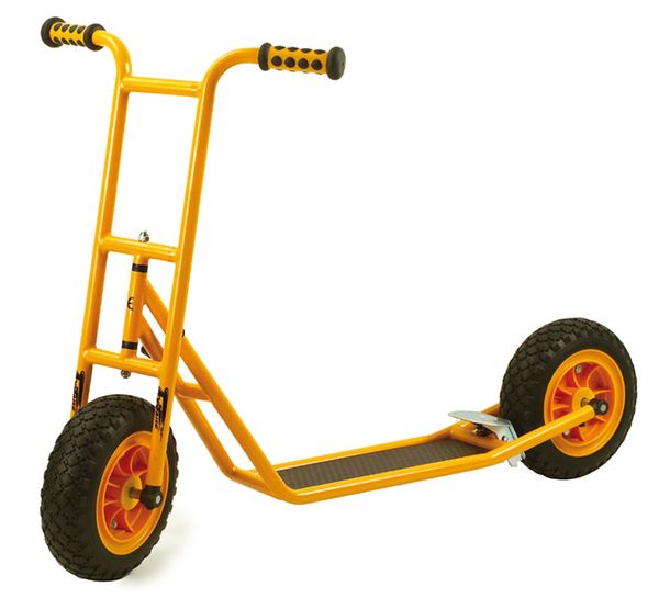 Roller, Gelb, Räder, Griff, Trittbrett