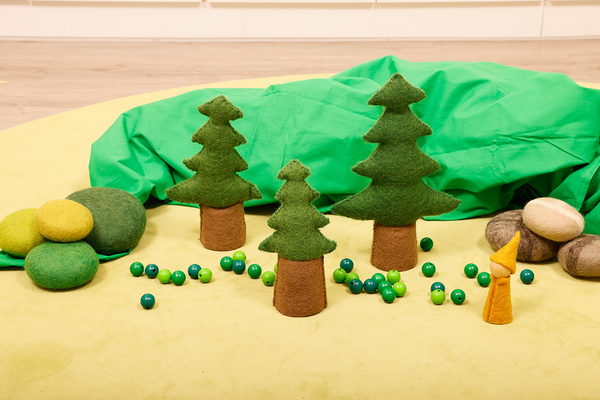 BAUSPIEL Filzbaumset Tannenbäume, 3 Teile BAUSPIEL Filzbaumset Tannenbäume, 3 Teile