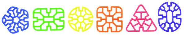 pattern, colorful, geometric, bracelet, neutral