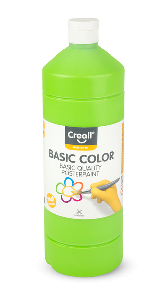 CREALL Plakatfarbe, hellgrün, 1000 ml