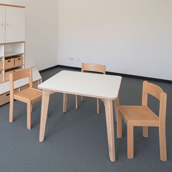 DECOR Quadratischer Tisch, 80 x 80 cm, Tischhöhe wählbar DECOR Quadratischer Tisch, 80 x 80 cm, Tischhöhe wählbar