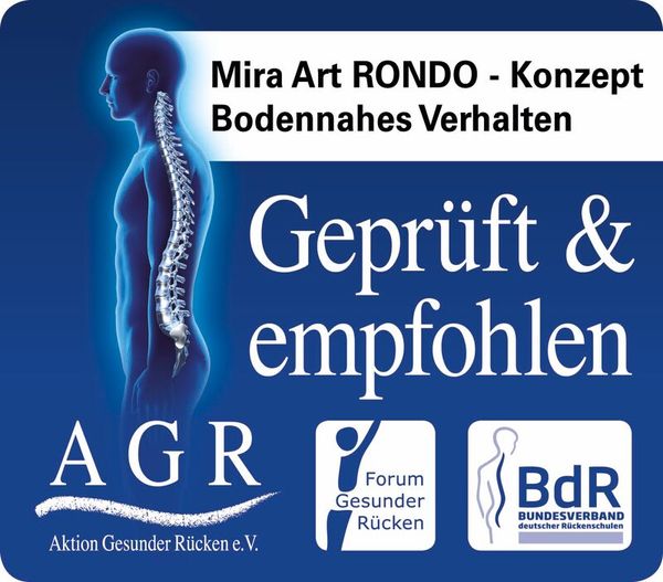 Mira Art Rondo Boden-/Sitzkissen, 4er-Set