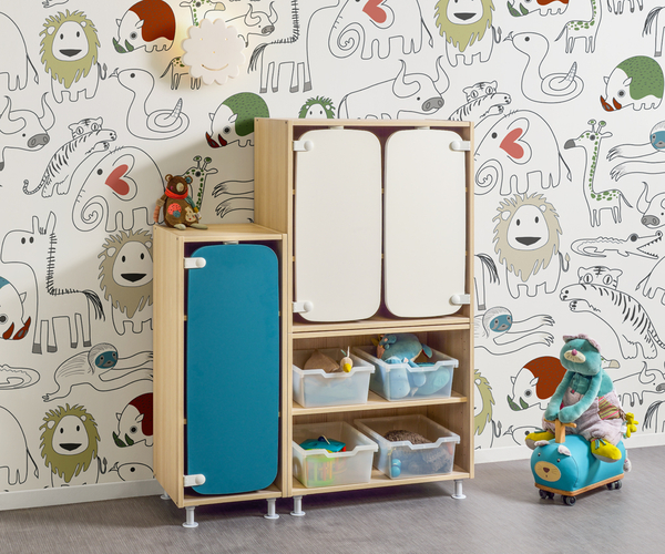 MATHOU Regal/Schrank-Kombination