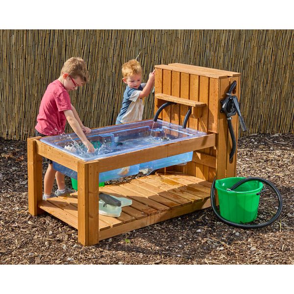 Wassertisch mit Doppelpumpe, LxBxH: 140x70x97 cm