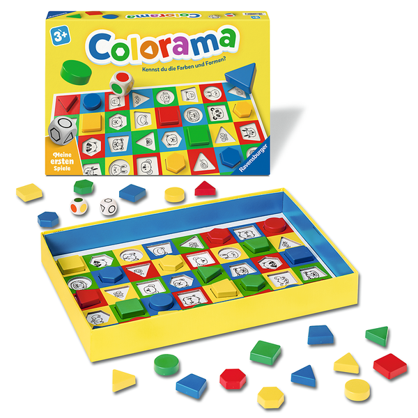 RAVENSBURGER Colorama, Lernspiel, 3-6 Jahre