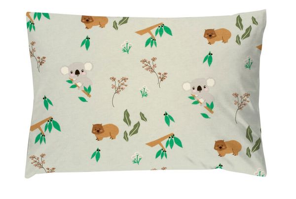 ALVI Bettwäsche Koalas World, Bio-Baumwolle, 100 x 135 cm