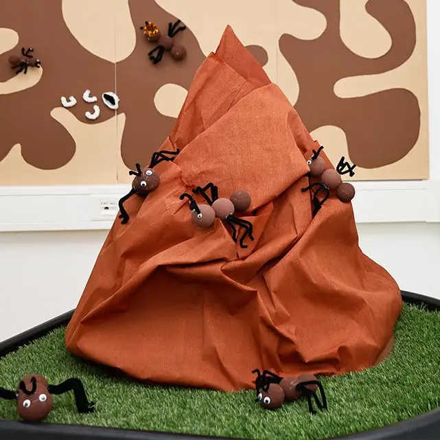 Ameisenhaufen als Projekt im Kindergarten Ameisenhaufen als Projekt im Kindergarten