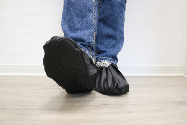 Schuhe, Hausschuhe, Gummisohle, Schuhüberzug, Schutzüberzug