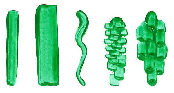 Gummipinsel-Set, 5 große Pinsel farbig sortiert, ab 3 Jahre