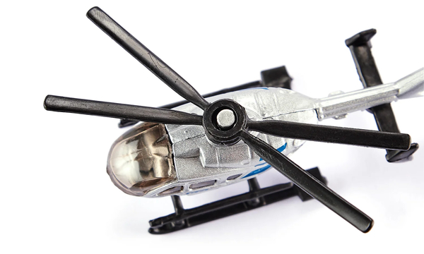 Helikopter, Spielzeug, Kunststoff, Schwarz, Propeller