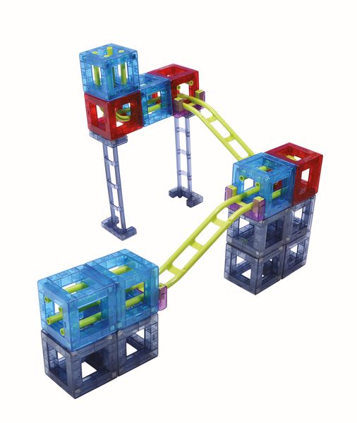 Qvolution Kugelbahn-Basic Set 22, ab 3 Jahre Qvolution Kugelbahn-Basic Set 22, ab 3 Jahre