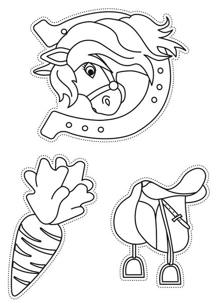 Blanko Prickelvorlagen - Mädchen Blanko Prickelvorlagen - Mädchen