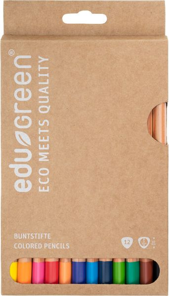 Edugreen Kartonetui, 12 Farben Edugreen Kartonetui, 12 Farben