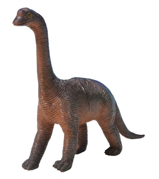  dinosaurier modell,  brachiosaurus,  plastik spielzeug,  braun verlauf,  langer hals