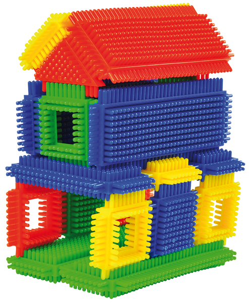 Bausteine, Klemmbausteine, Spielzeug, Haus, Struktur