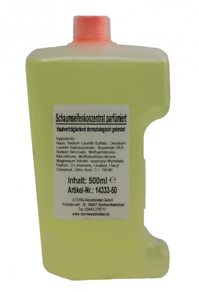 Schaumseifenkonzentrat für CWS Best Foam Spender, 12x500ml Schaumseifenkonzentrat für CWS Best Foam Spender, 12x500ml