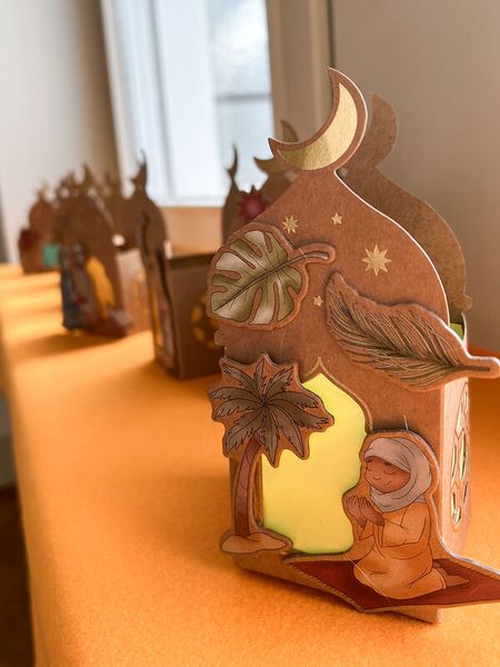 Zuckerfest Tischlichter zum Selbstgestalten – 8 Stück