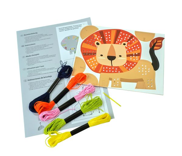 Kreuzstich-Bastelset, ca. 21 x 18 cm, Motiv wählbar Kreuzstich-Bastelset, ca. 21 x 18 cm, Motiv wählbar