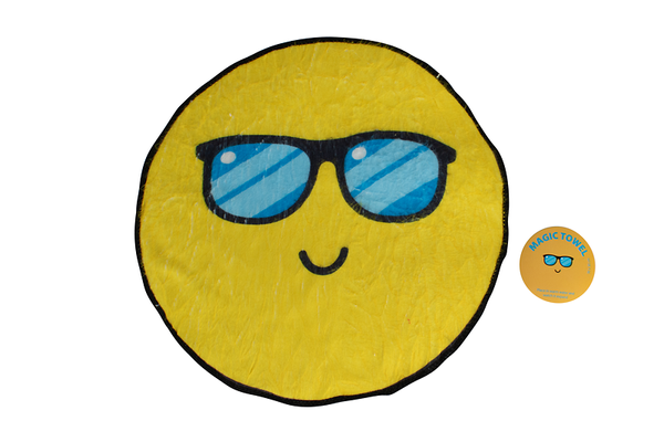Magisches Handtuch, Smiley, 6 Stk.