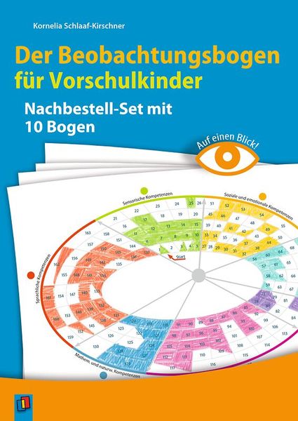 Der Beobachtungsbogen für Vorschulkinder, 10 Bogen Nachbestellset