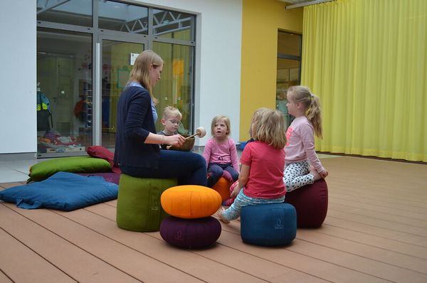 Mira Art Rondo Boden-/Sitzkissen Mega, 4er Set
