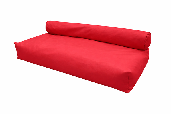 Kuschelmatte rechteck mit 1 Rückenpolster