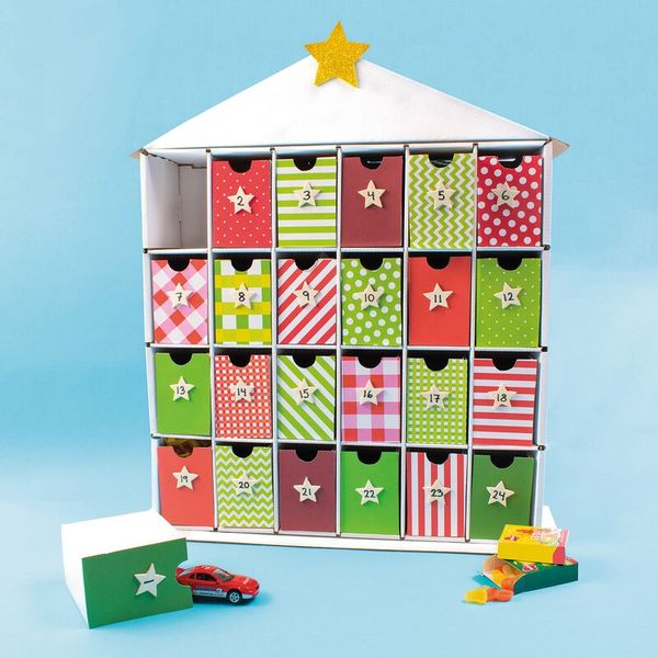 Weihnachtskalender / Aufbewahrungshäuschen Weihnachtskalender / Aufbewahrungshäuschen