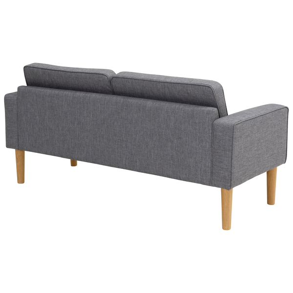 Sofa 2-Sitzer Jules, Sitzhöhe 30 cm, Stoff & Farbe wählbar