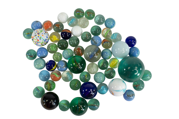 glasperlen, edelsteine, mehrfarbig, glatt, kleine kugeln